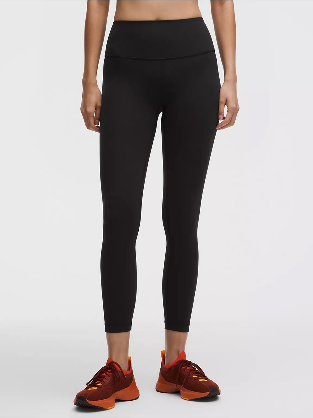 Lululemon Wunder Under SmoothCover HR Tight 25” Black Leggings Size 12
